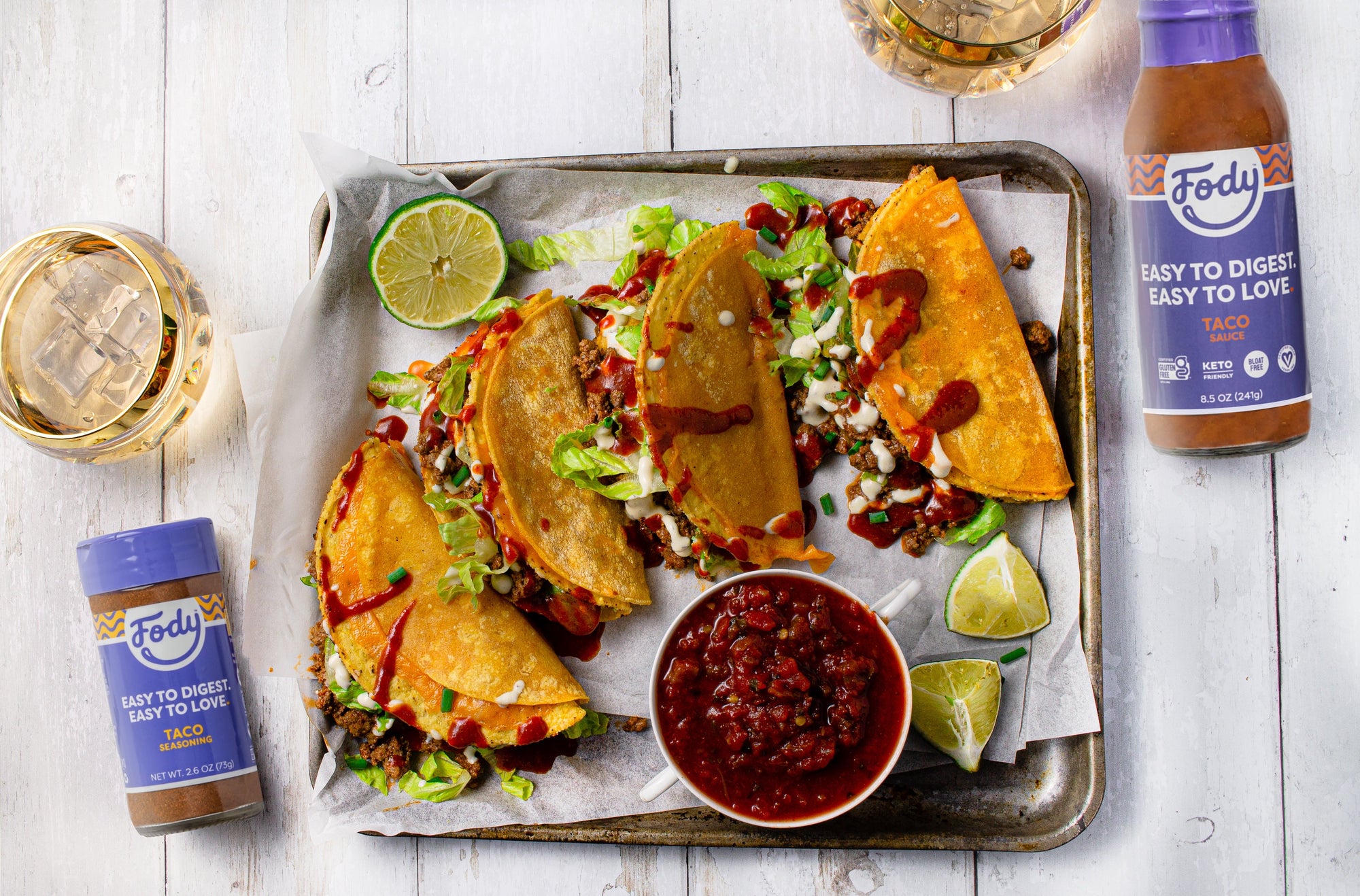 cheesy gordita crunch copycat recipe with fody sauce and seasoning