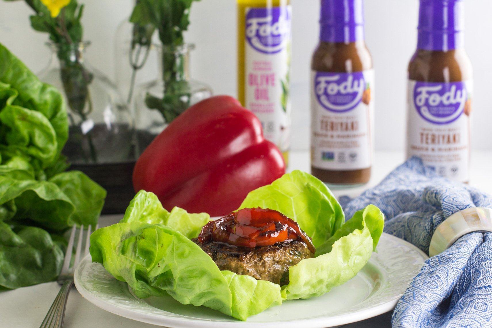 low-fodmap-teriyaki-burger