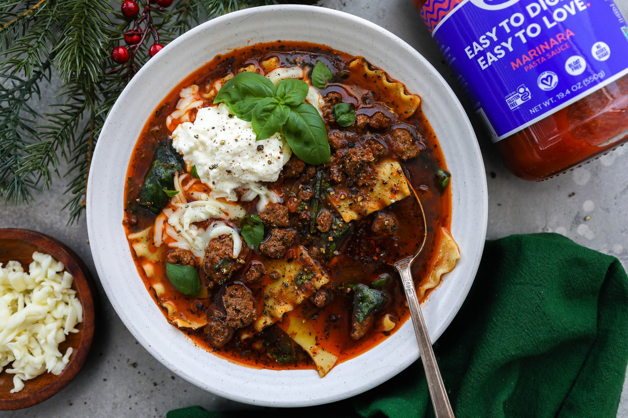 Fody's Easy Crockpot Lasagna Soup