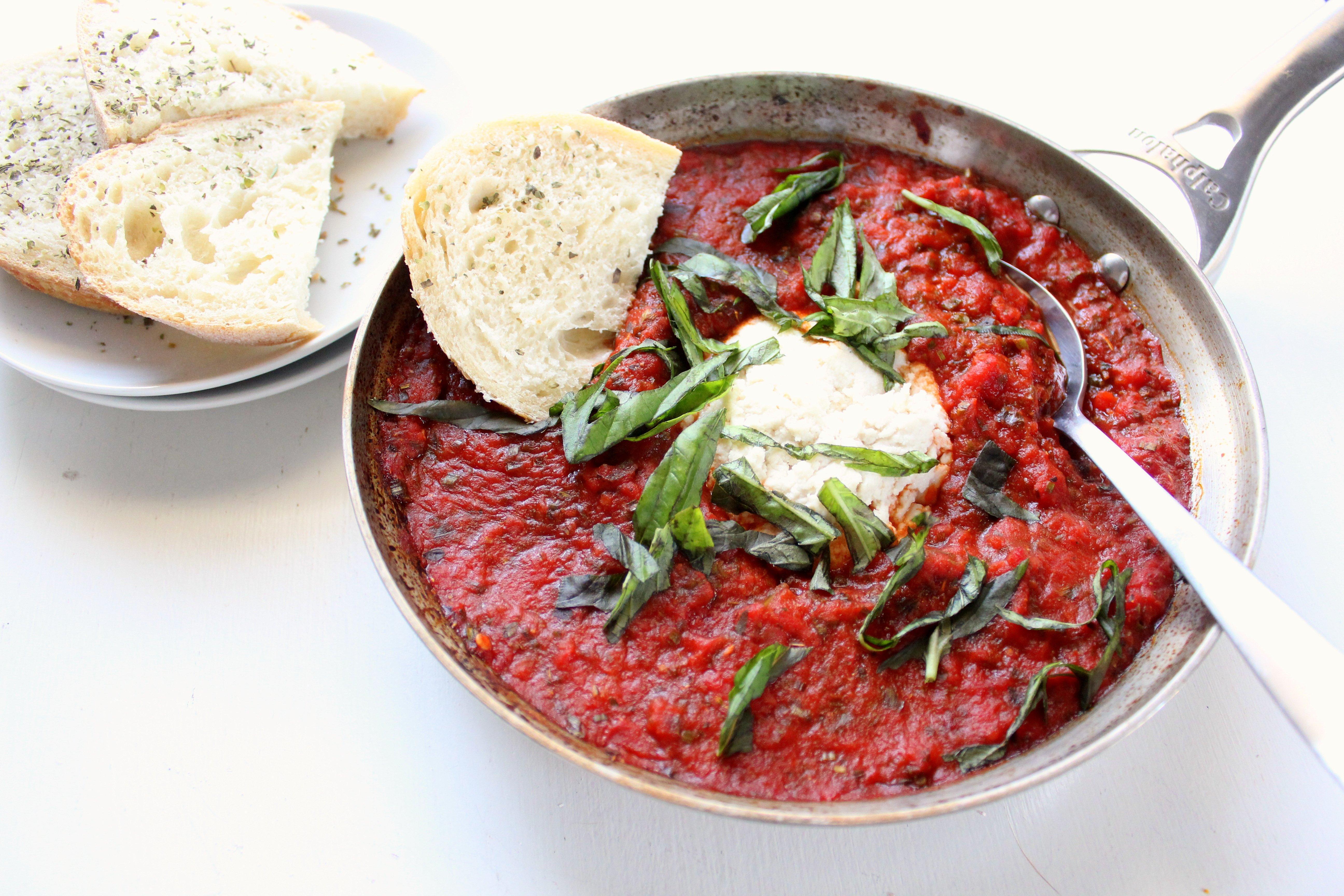 Low FODMAP Ricotta and Marinara Appetizer | FODY Food Co.