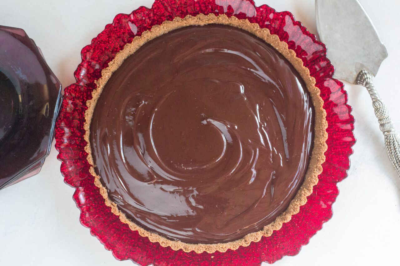 Low FODMAP Chocolate Tart