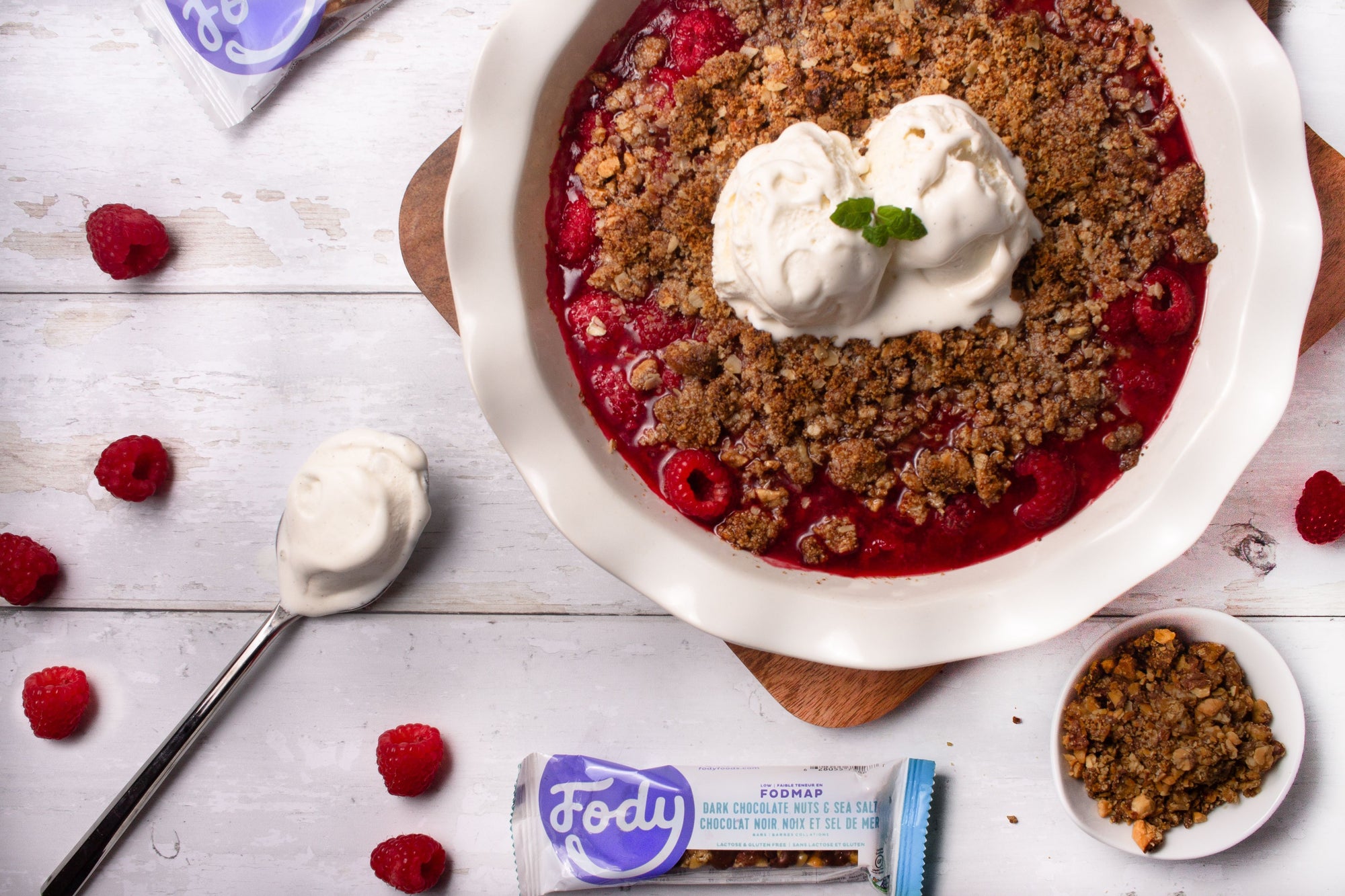 Fody's Raspberry Dark Chocolate Crisp