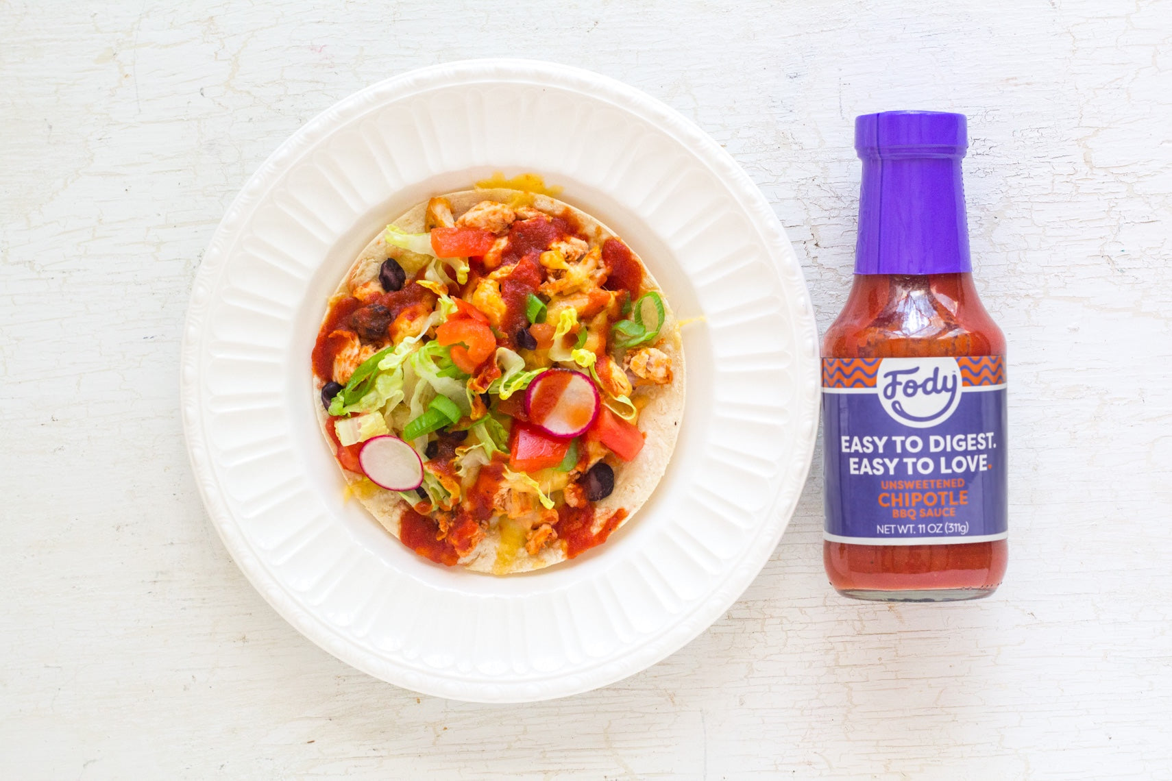 low-fodmap-chicken-tostadas