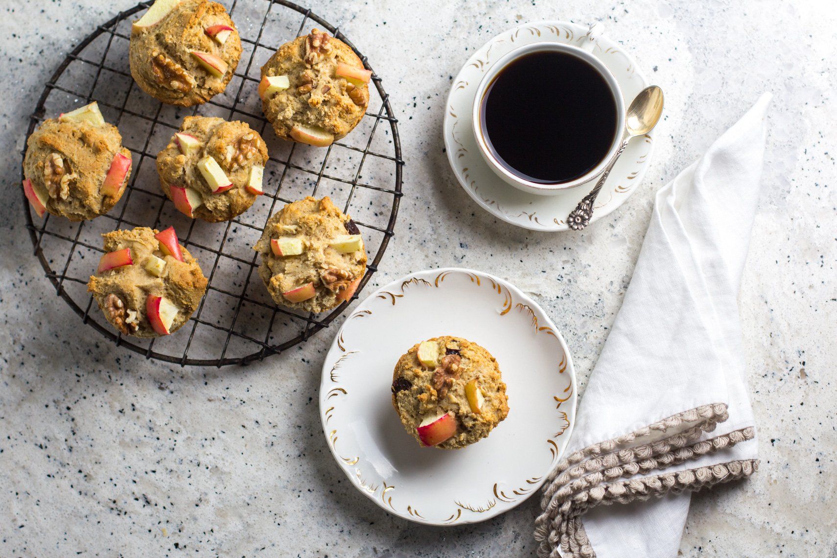 low-fodmap-apple-cinnamon-muffins