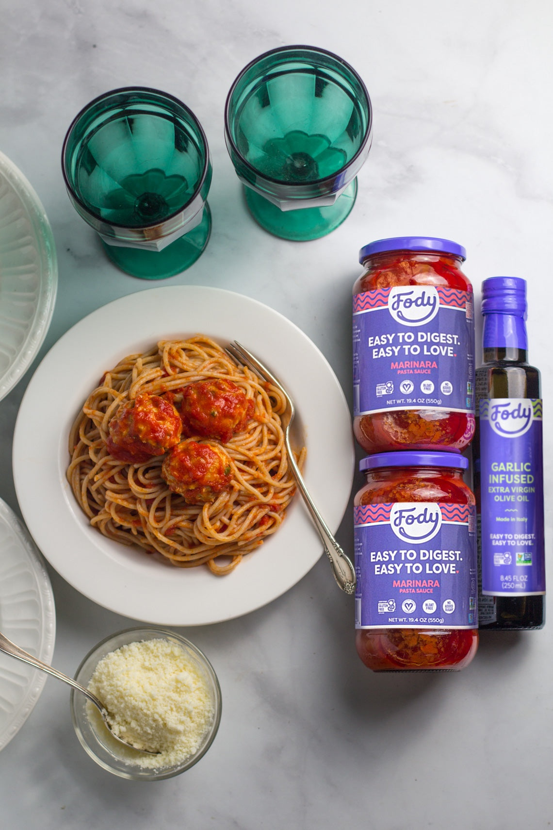 turkey-meatballs-low-fodmap-pasta-sauce