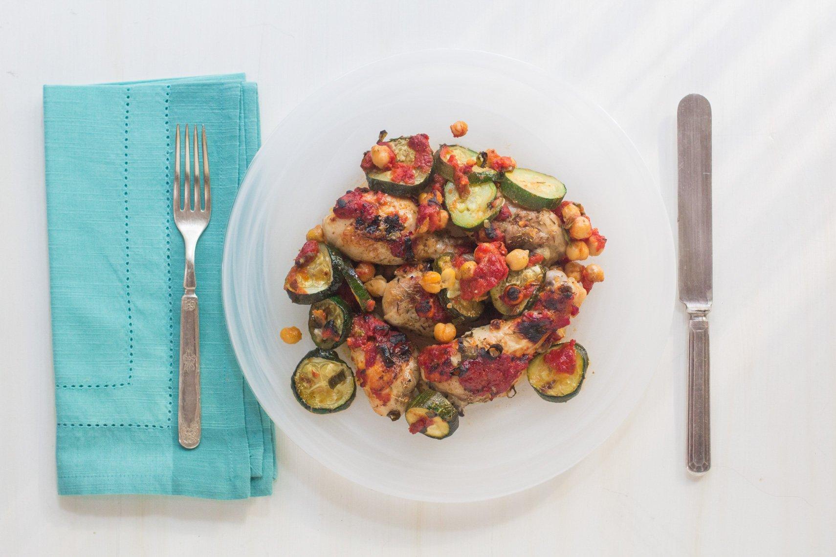 Fody's Italian-Inspired Sheet Pan Low FODMAP Chicken & Beans