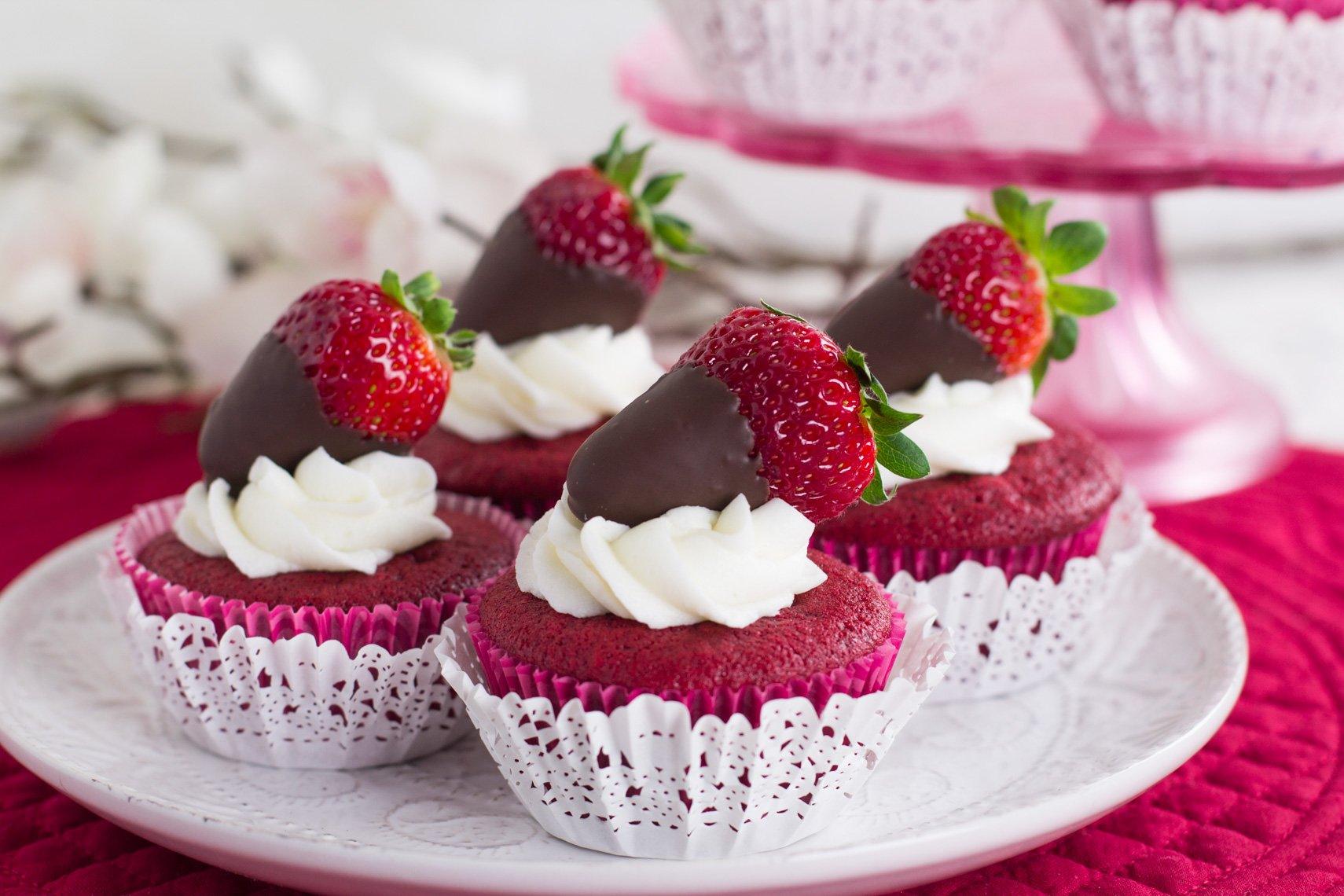 Fody's Red Velvet Low FODMAP Cupcakes