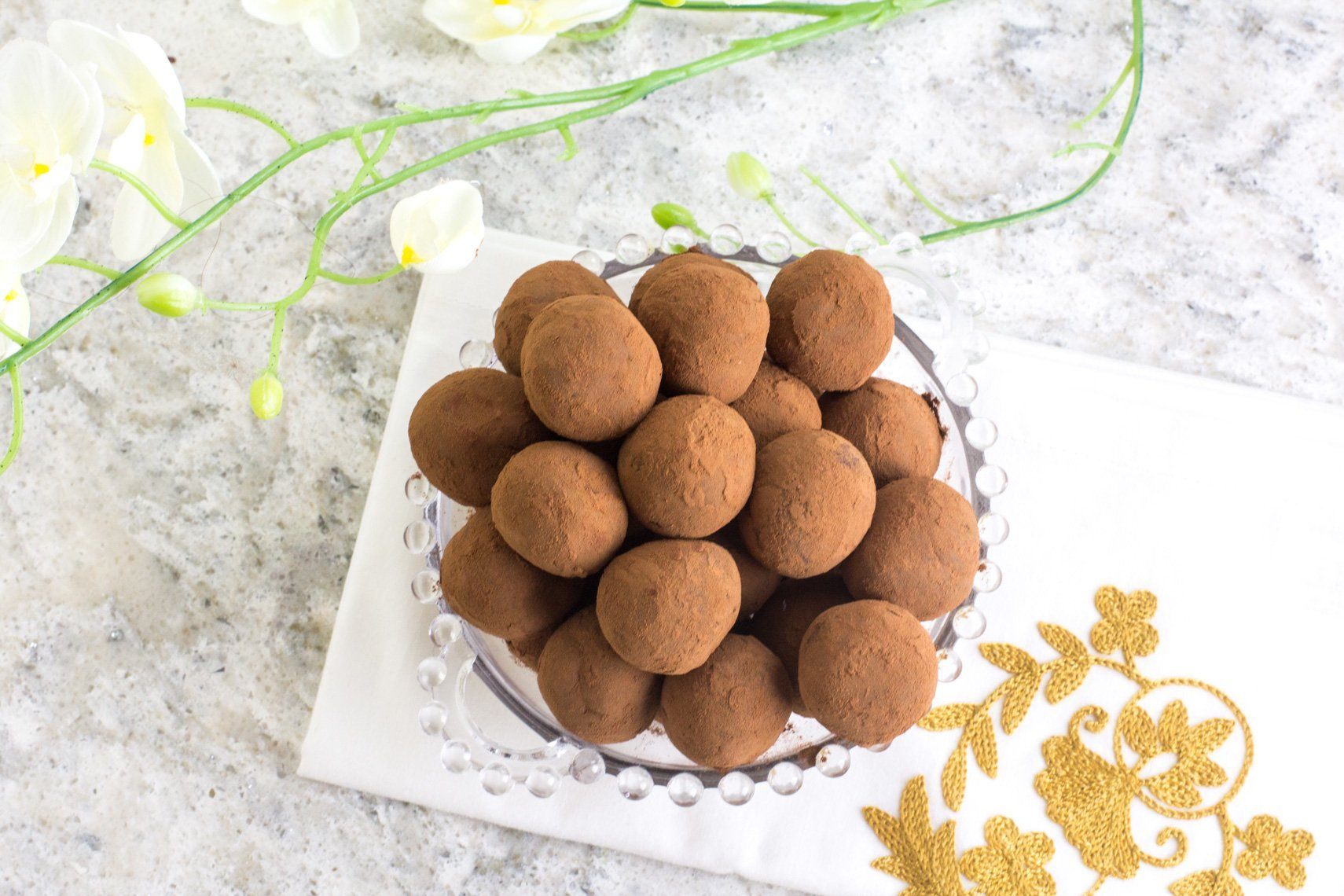 Low FODMAP Chocolate Truffles