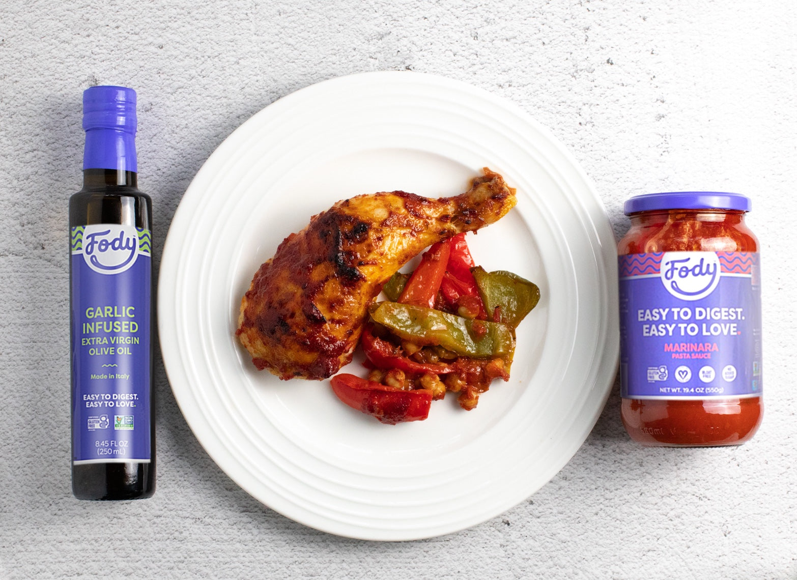 Fody's Roasted Chicken, Chickpeas & Peppers
