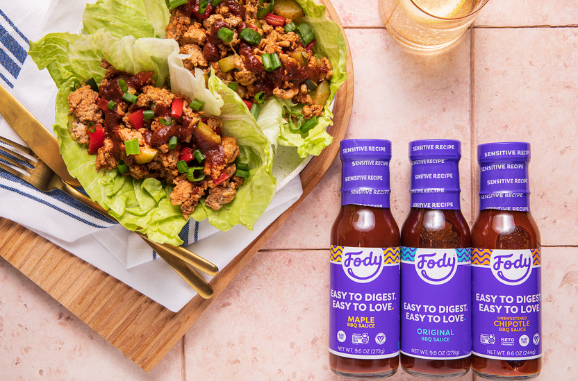 Low FODMAP BBQ Chicken Lettuce Wraps Recipe Fody Foods FODY Food Co