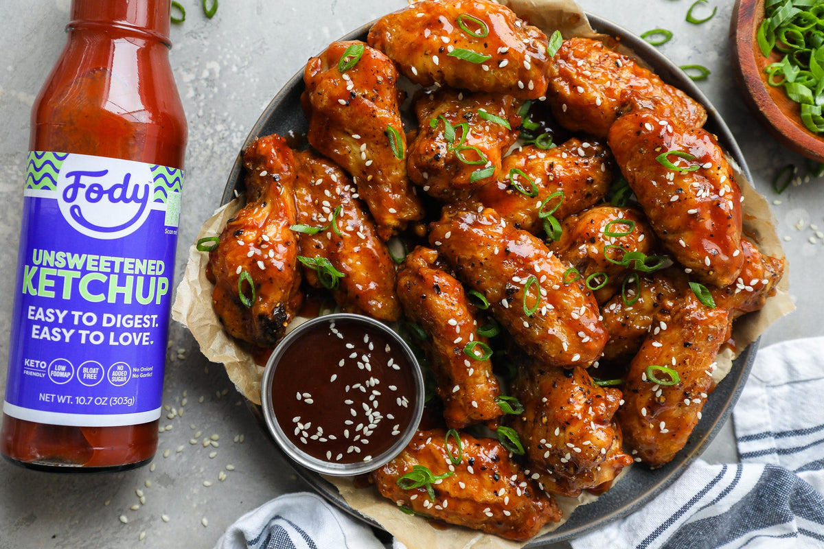 Sweet & Sour Air Fried Chicken Wings FODY Food Co. USA
