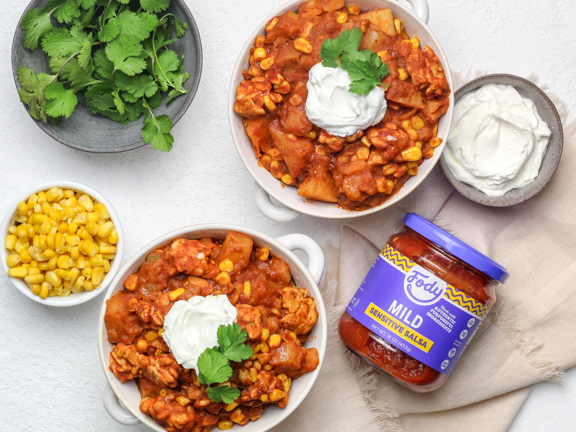 Tempeh & Potato Chili