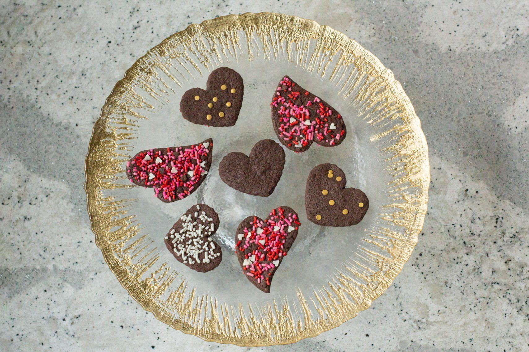 Low FODMAP Chocolate Shortbread Cookies