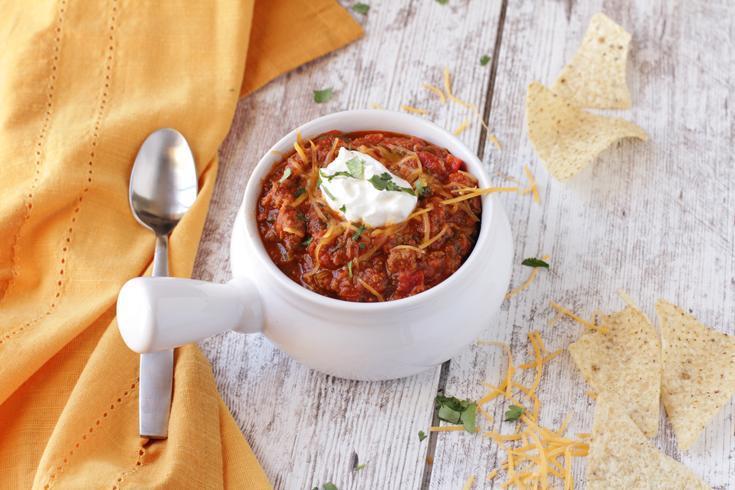 Hearty Beanless Low FODMAP Chili