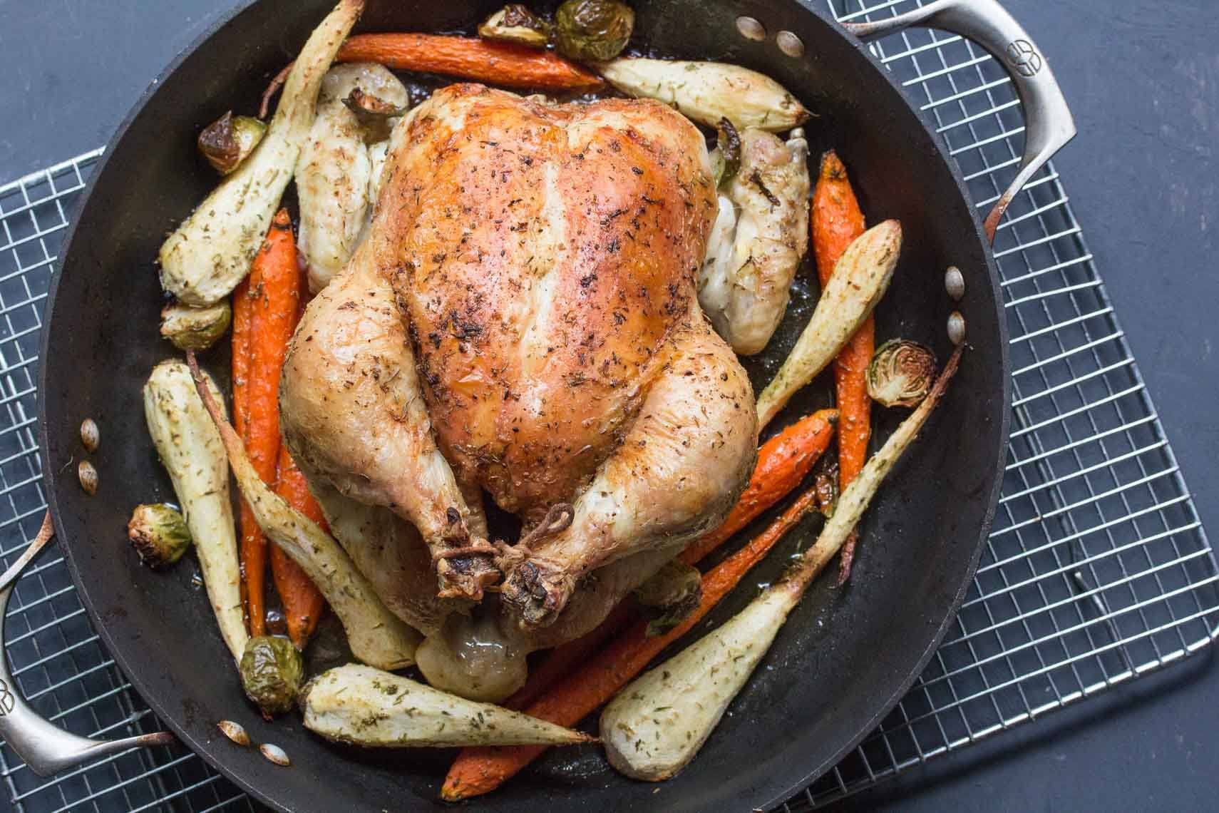 One-Pan Low FODMAP Chicken & Veggies Recipe