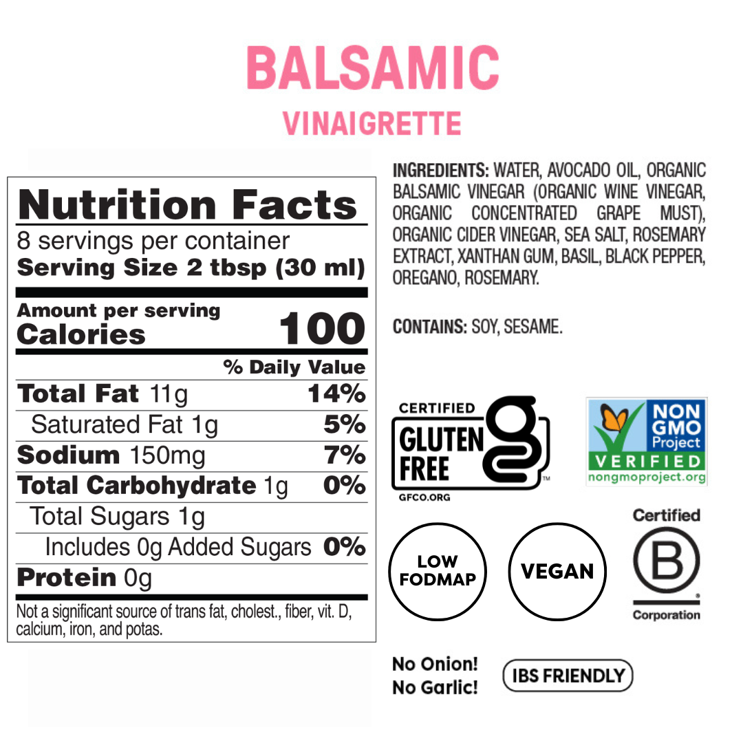 salad dressing calories Salad Dressing Variety Pack | Low FODMAP Dressings
