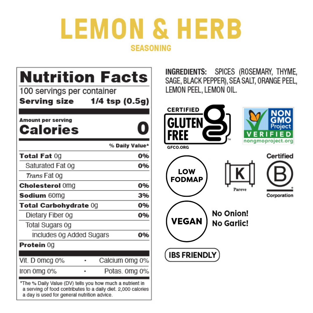 Lemon & Herb Seasoning