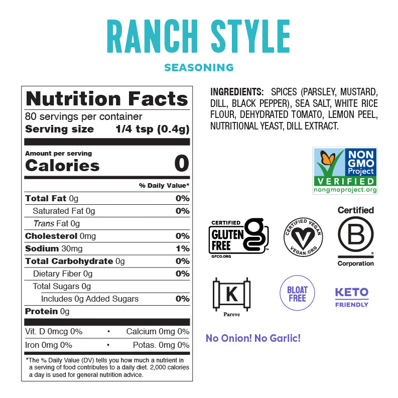 Ranch Style Seasoning