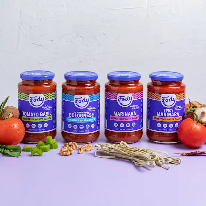 Low FODMAP Pasta Sauce Variety Pack