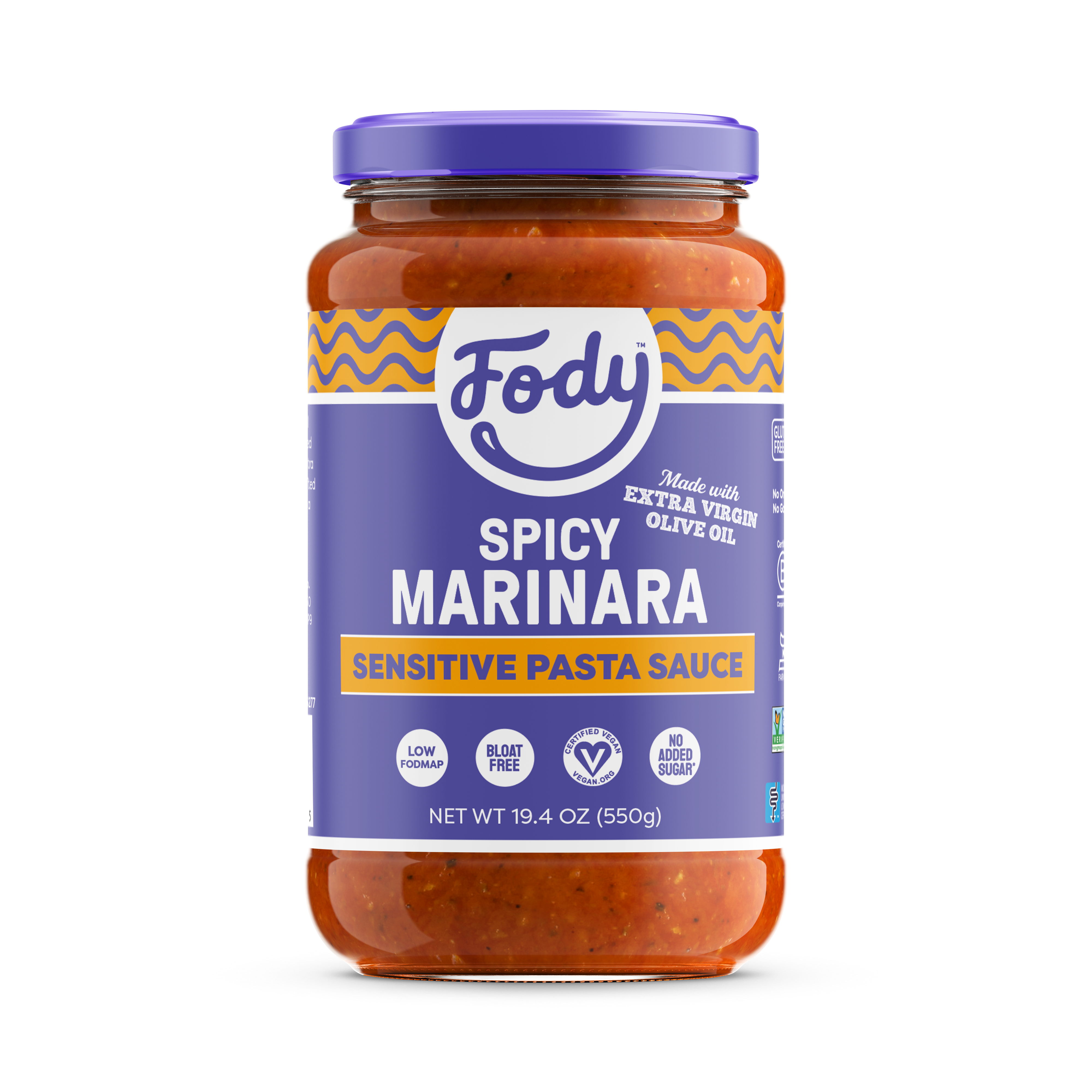 Fody Foods Low FODMAP Arrabbiata Pasta Sauce  (6 pack)