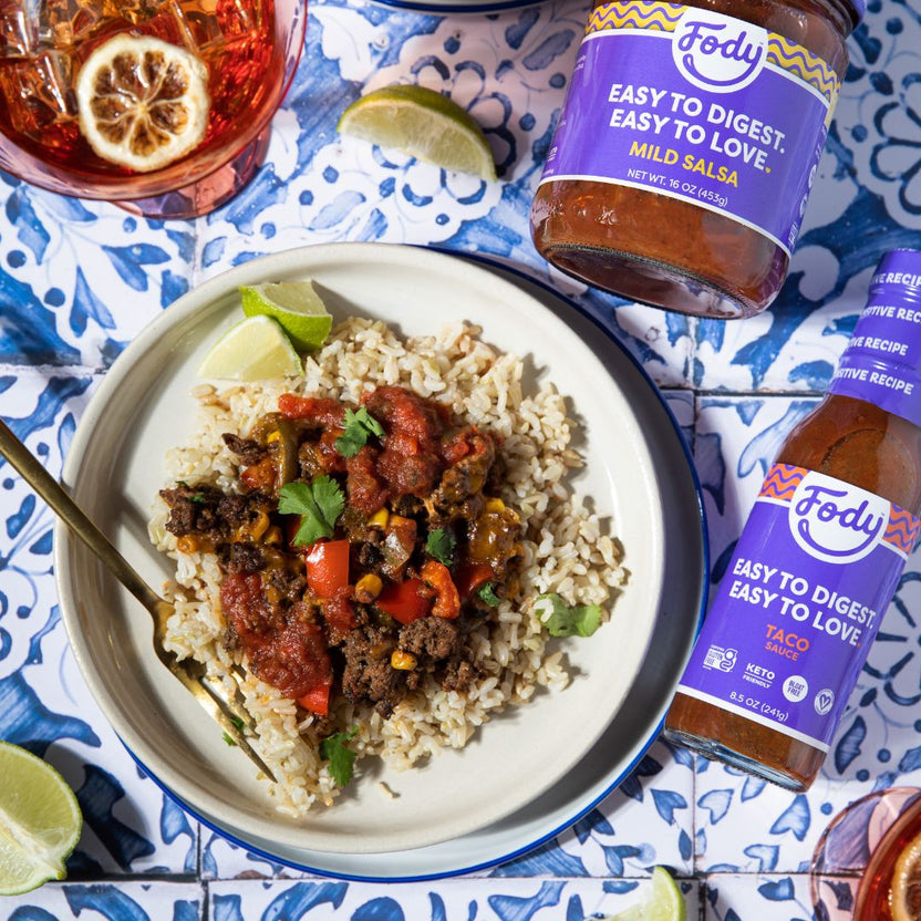 Low FODMAP GlutenFree Taco Sauce Fody Food Co. FODY Food Co. USA