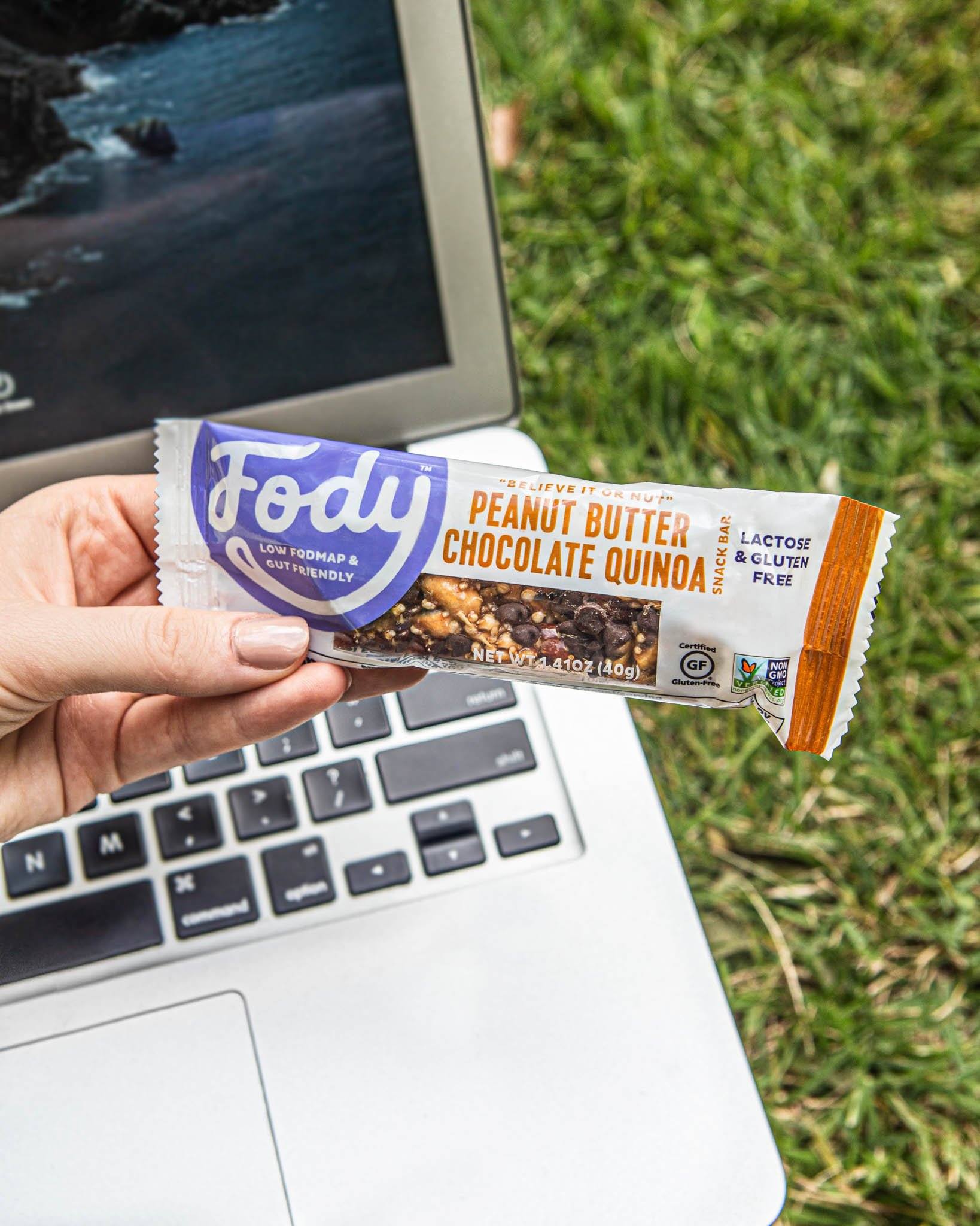 Peanut Butter Chocolate Quinoa Snack Bars - Box of 12