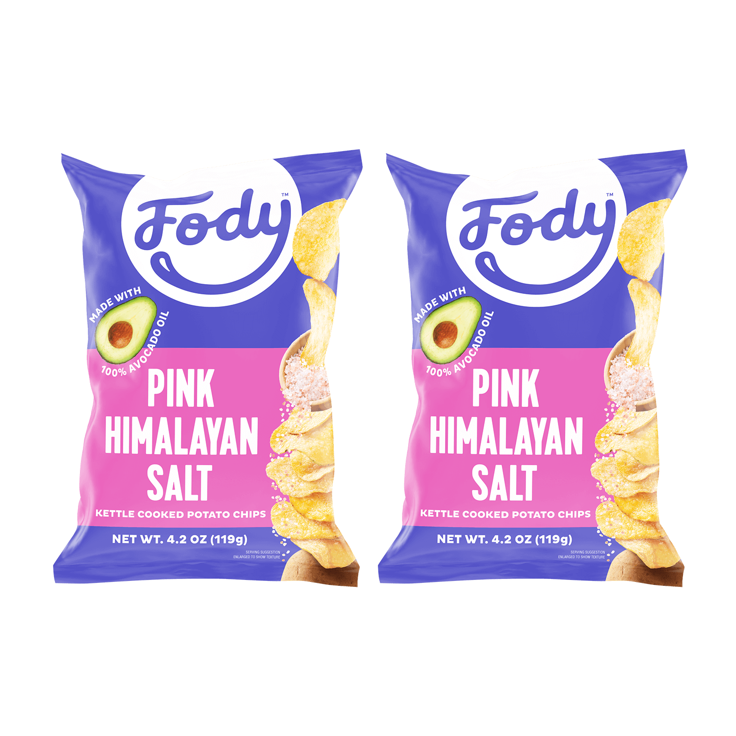 Kettle Cooked Pink Himalayan Salt Chips (2 Bags) [Online Exclusive]